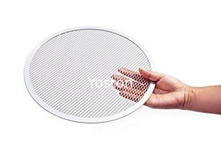 Китай Расширенный алюминиевый экран сетки пиццы 6 дюймов - размер 22 дюймов легкий для того чтобы очистить поставщик