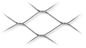 Сплетенная рукой сетка веревочки провода нержавеющей стали, гибкая ячеистая сеть ловя сетью Дурабле поставщик