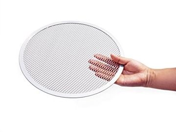 Китай Расширенный алюминиевый экран сетки пиццы 6 дюймов - размер 22 дюймов легкий для того чтобы очистить завод